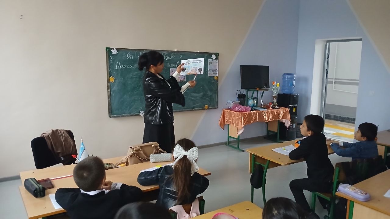 2-A sinfda " Ustozimga savolim bor"